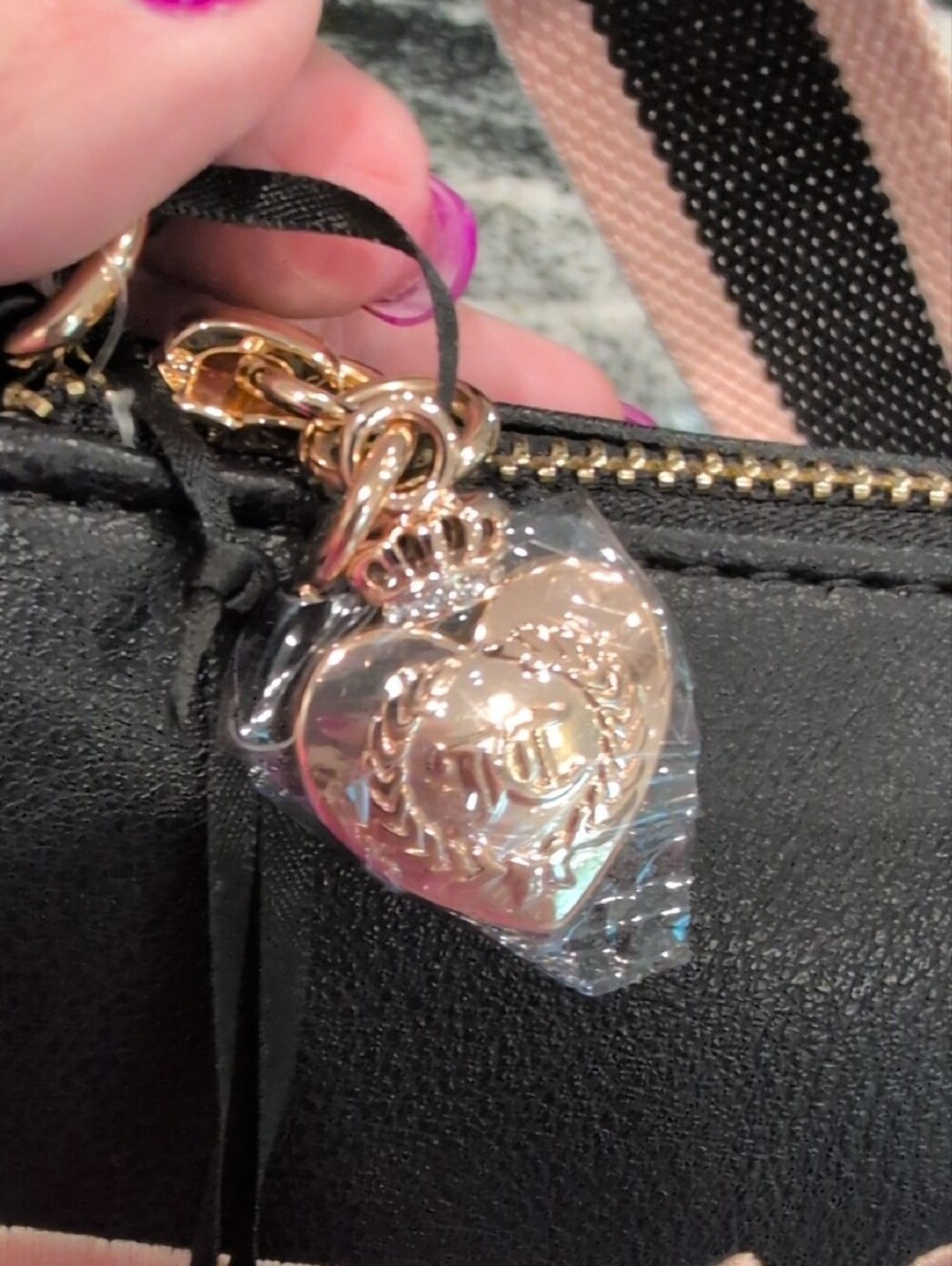 Juicy Couture Prep School Convertible Wristlet - Picture 4 of 6